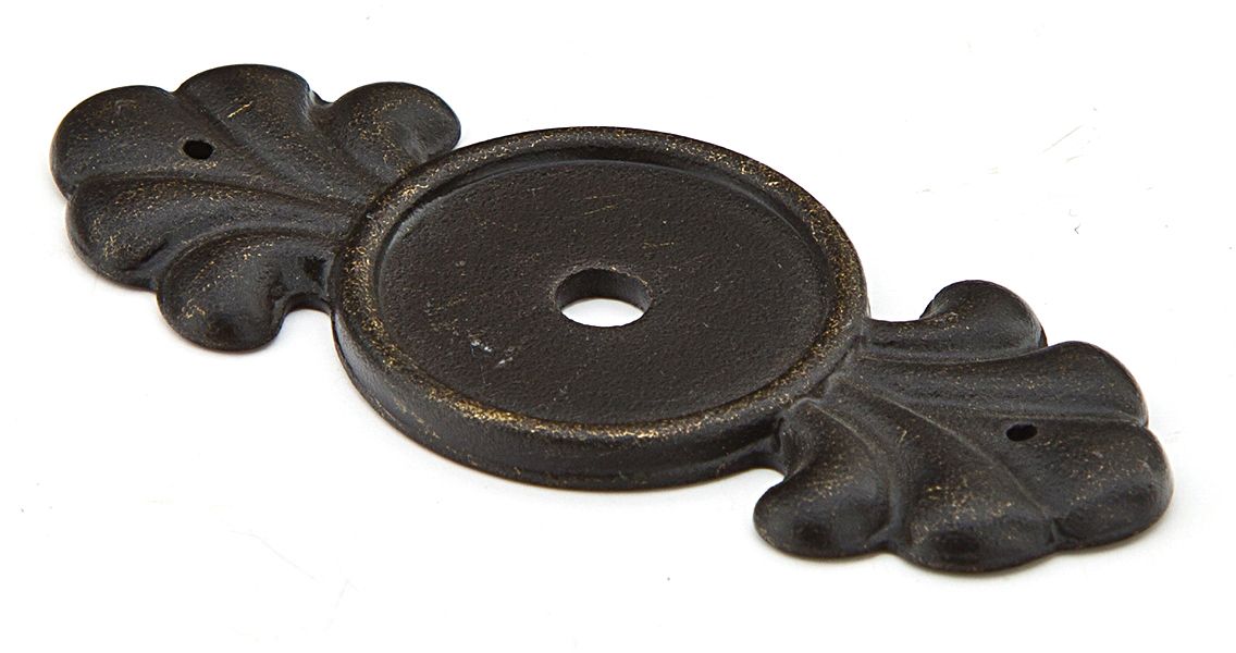 Emtek 86234MB Tuscany Bronze Cabinet Knob Backplate – Medium Finish