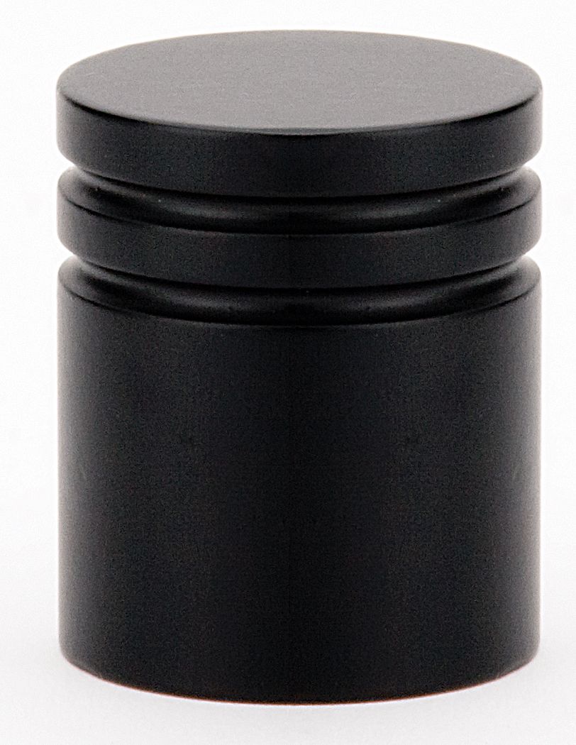 Emtek 86268US19 Metric 1″ Flat Black Cabinet Knob