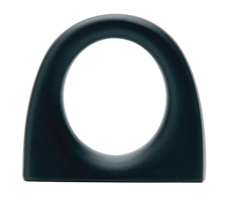 Emtek 86270US19 Flat Black Cabinet Knob, 1″ Center-to-Center