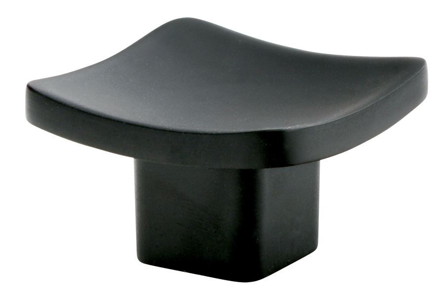 Emtek 86317US19 Basin 1.25″ Flat Black Cabinet Knob