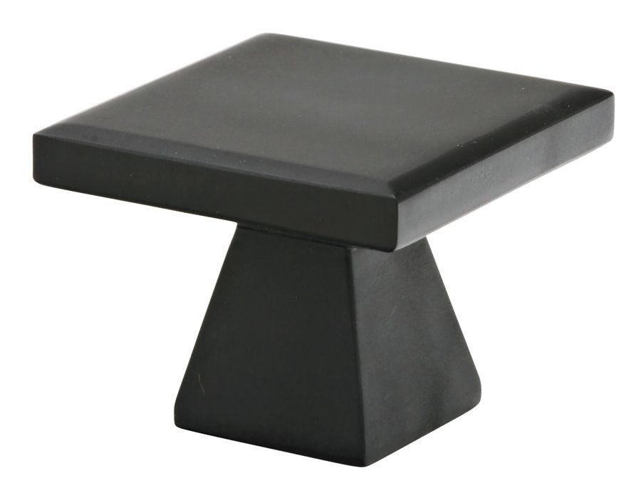 Emtek 86320US19 Podium 1-3/4″ Flat Black Cabinet Knob