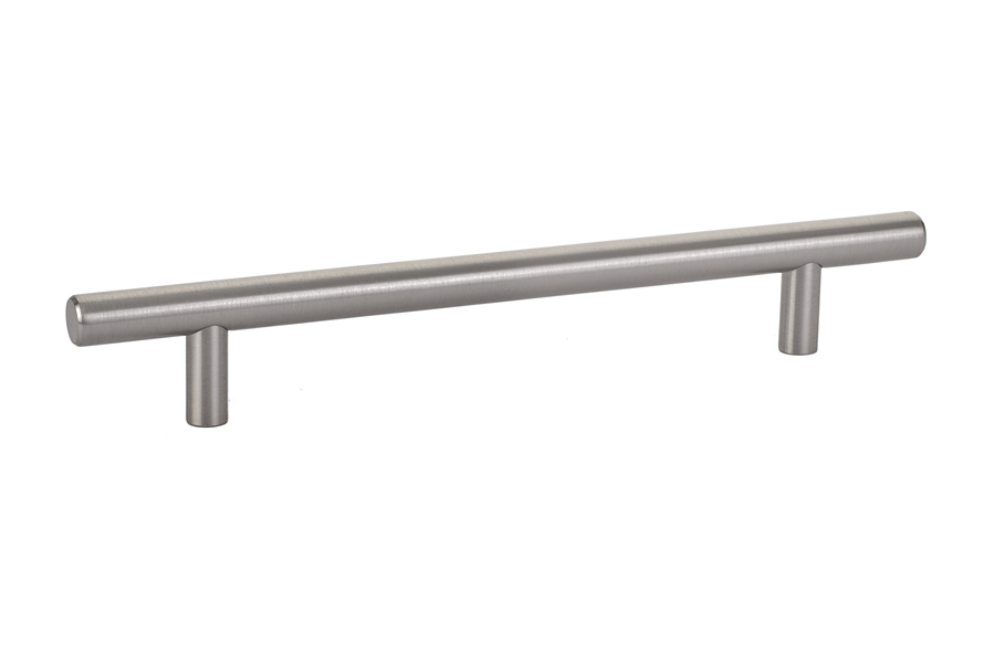 Emtek 86362US15 Satin Nickel 6″ Brass Bar Cabinet Pull