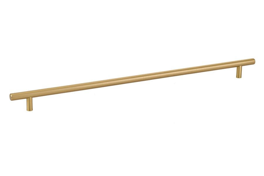 Emtek 86366US4 16″ Satin Brass Bar Cabinet Pull, Center to Center