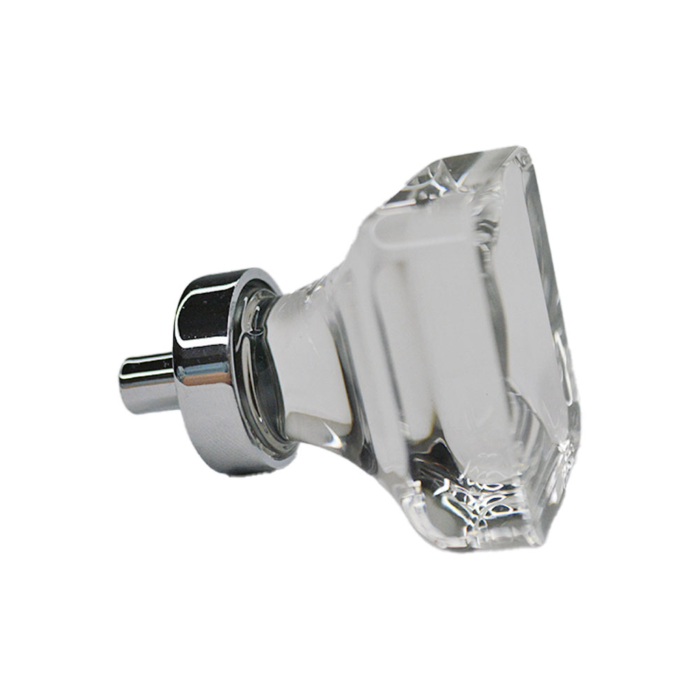 Emtek 86403US26 Square 1-3/8″ Polished Chrome Cabinet Knob