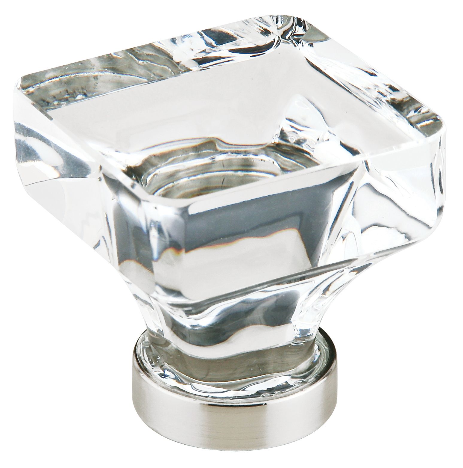 Emtek 86404US15 Square 1-3/4″ Satin Nickel Cabinet Knob