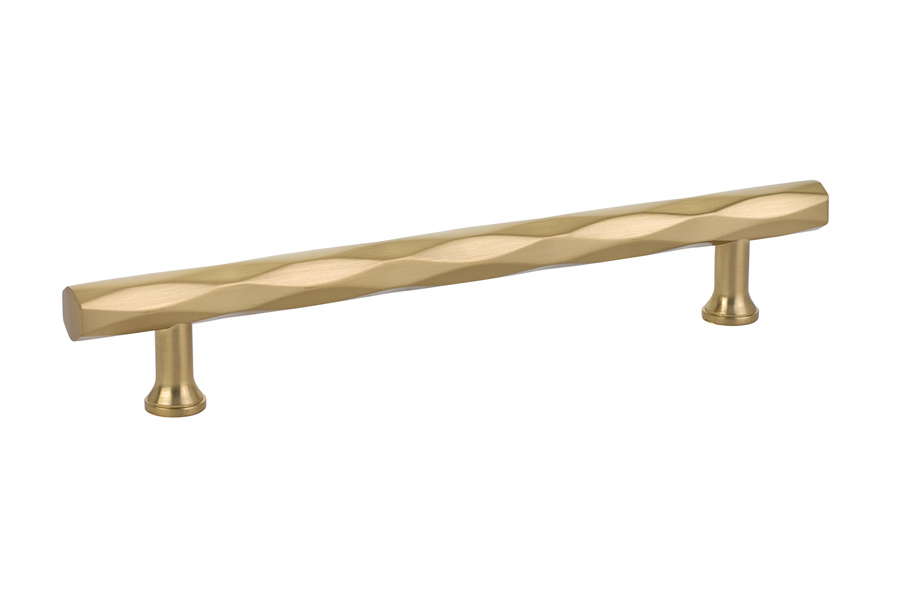 Emtek 86430US4 Tribeca 6″ Satin Brass Cabinet Pull
