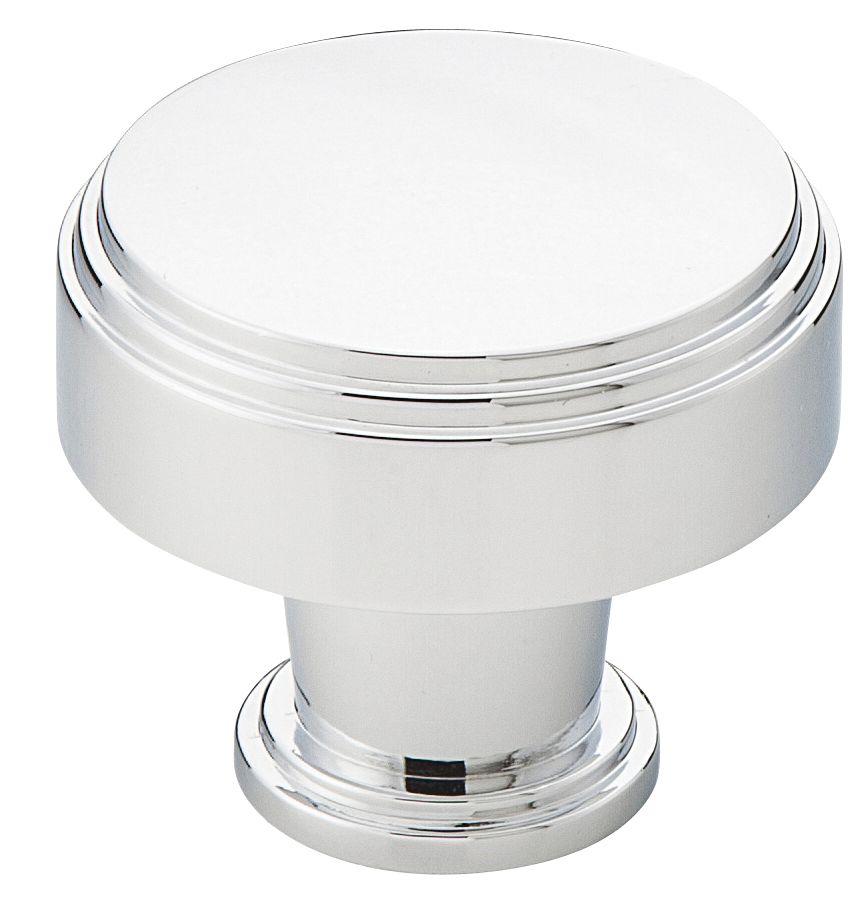 Emtek 86432US26 Newport 1.25″ Polished Chrome Cabinet Knob