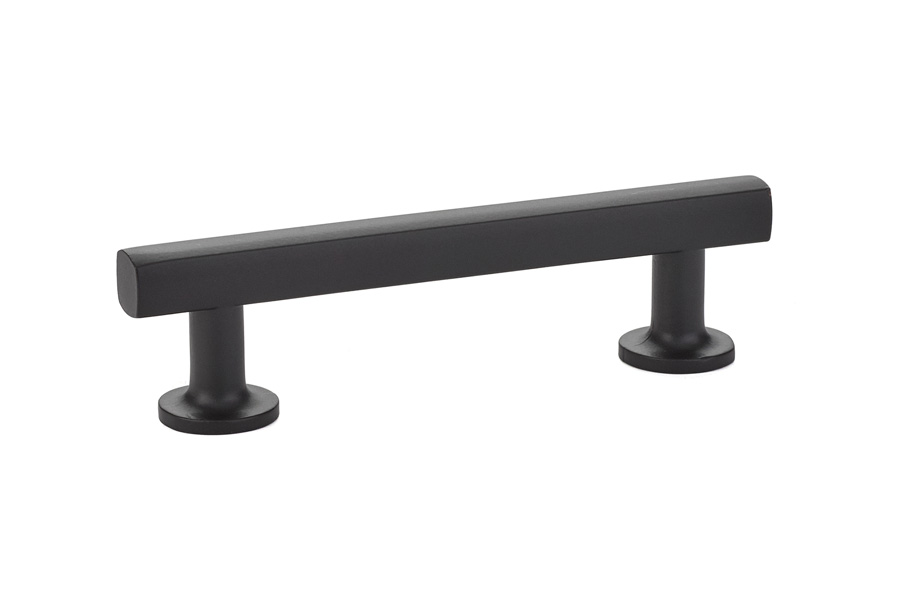 Emtek 86453US19 Freestone 3.5″ Cabinet Pull – Flat Black Finish