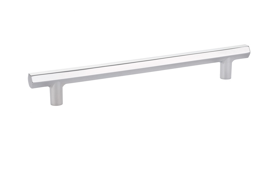 Emtek 86462US26 Mod Hex 8″ Cabinet Pull – Polished Chrome Finish