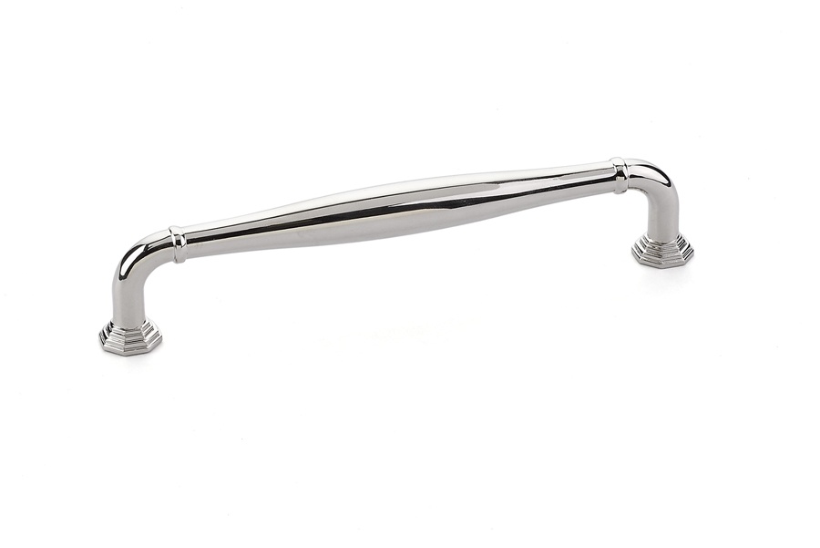 Emtek 86473US14 Blythe 6″ Polished Nickel Cabinet Pull with Lifetime Finish