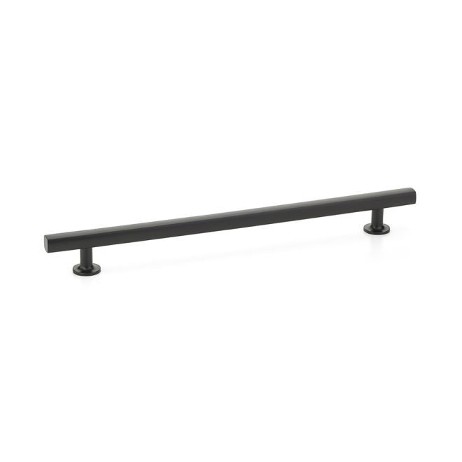 Emtek 86677US19 Freestone 10″ Flat Black Cabinet Pull
