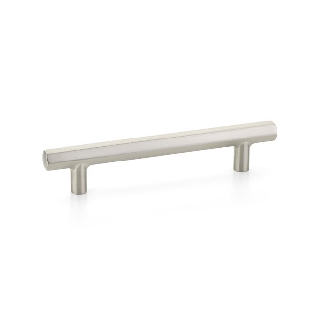 Emtek 86679US15 Mod Hex 5″ Center Cabinet Pull – Satin Nickel Finish