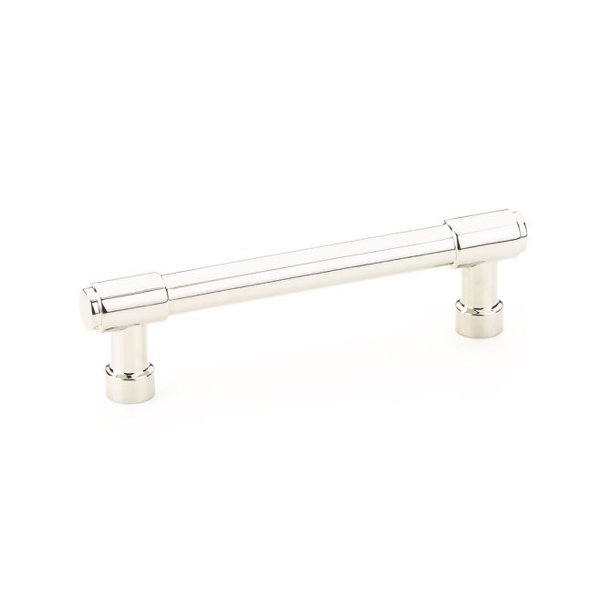 Emtek 86687US14 Jasper 4″ Polished Nickel Cabinet Pull – Lifetime Finish