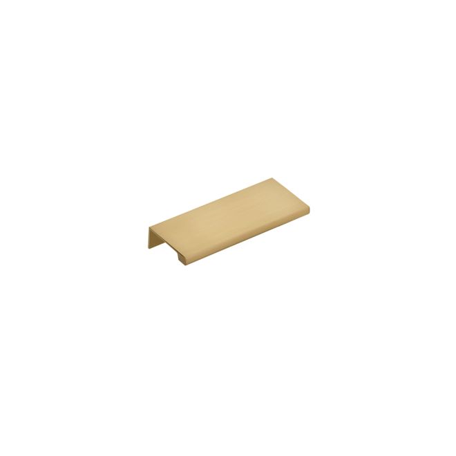 Emtek 87100US4 Edge 3″ Satin Brass Cabinet Pull