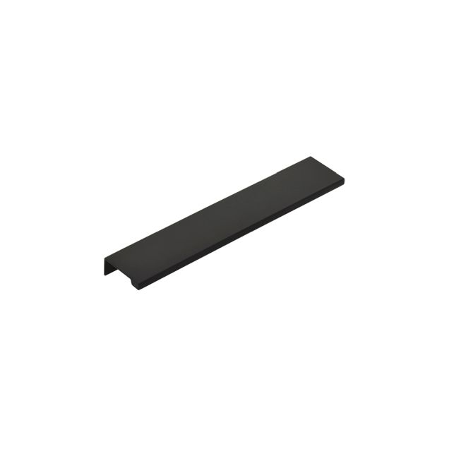 Emtek 87130US19 Edge 8″ Cabinet Pull – Flat Black Finish