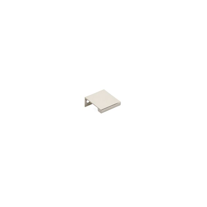 Emtek 87160US14 Edge Cabinet Pull, 1″ CTC, Polished Nickel Finish
