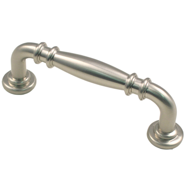 Rusticware 972SN 5″ Double Knuckle Cabinet Pull – Satin Nickel Finish