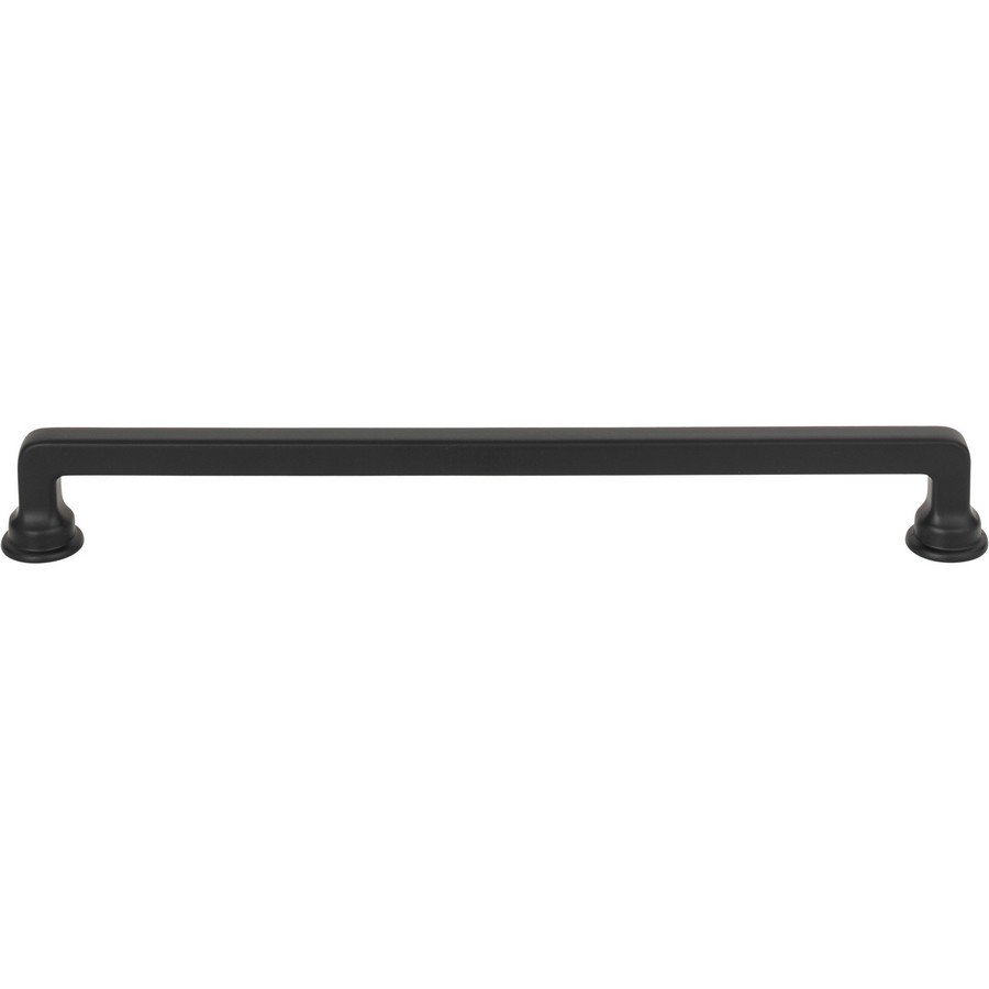 Oskar Pull 8-13/16″ Center to Center Matte Black Atlas Homewares A106-BL