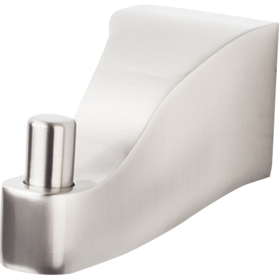 Aqua Bath Single Hook 1-9/16″ Long Brushed Satin Nickel Top Knobs AQ1BSN