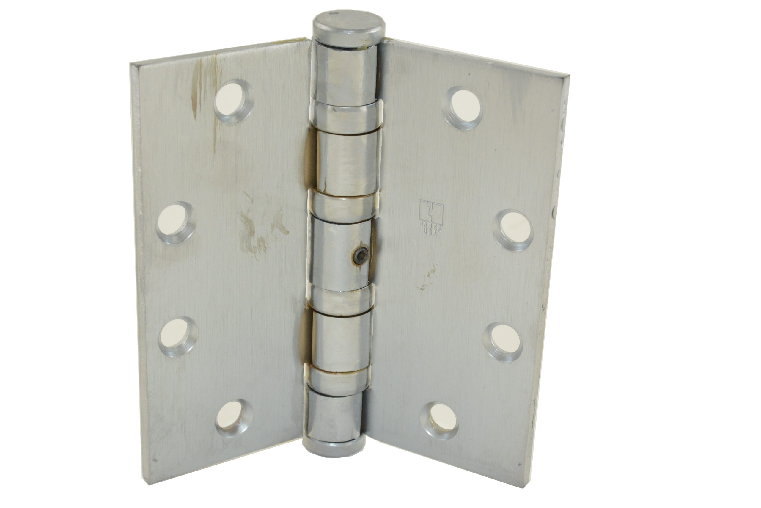 Hager BB116841226DNRP 4-1/2″ Heavy Weight Ball Bearing Hinge, Non-Removable Pin, Satin Chrome