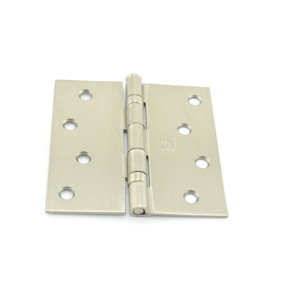 Hager BB1741415EA 4″ x 4″ Satin Nickel Full Mortise Ball Bearing Hinge
