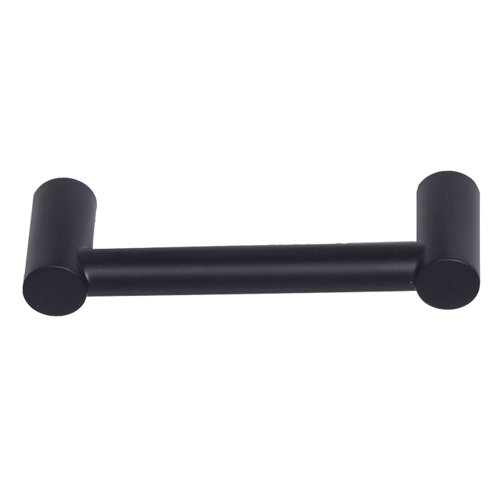 BHP BHP204BLK Stinson Beach Solid Bar Pull, Matte Black