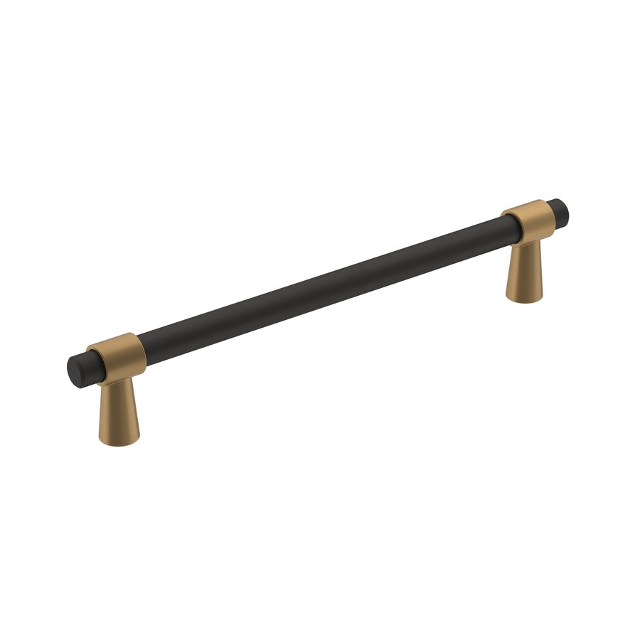 Destine Pull 160mm Center to Center Champagne Bronze/Matte Black Amerock BP36860FBCZ