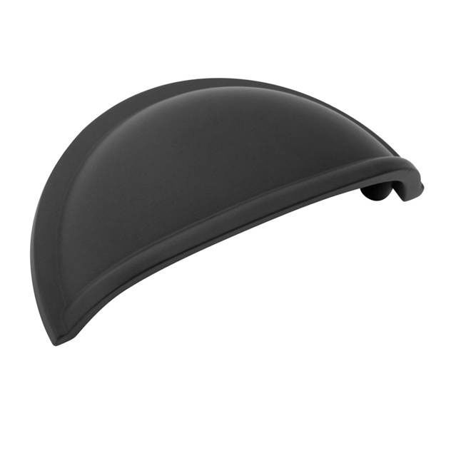 Amerock BP53010FB-5PACK Allison 3″ Flat Black Cabinet Cup Pulls – Pack of 5