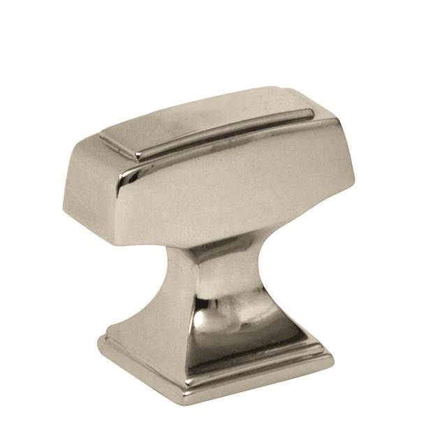 Amerock BP53529PN Mulholland 5-1/16″ Cabinet Pull, Bright Nickel Finish