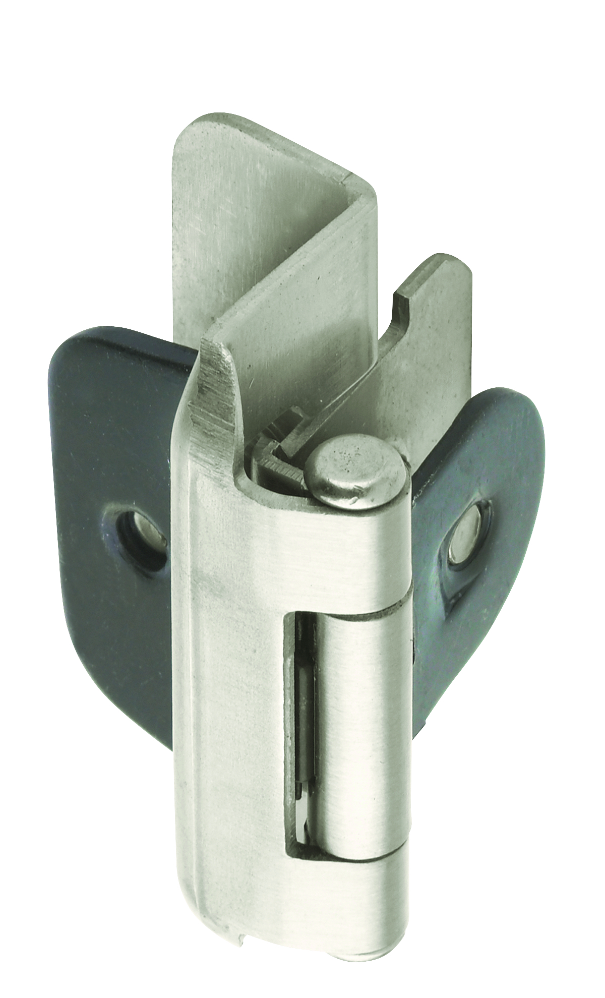 Amerock BPR8704G10-10PACK 10-Pack 1/2″ Overlay Double Demountable Cabinet Hinges, Satin Nickel Finish