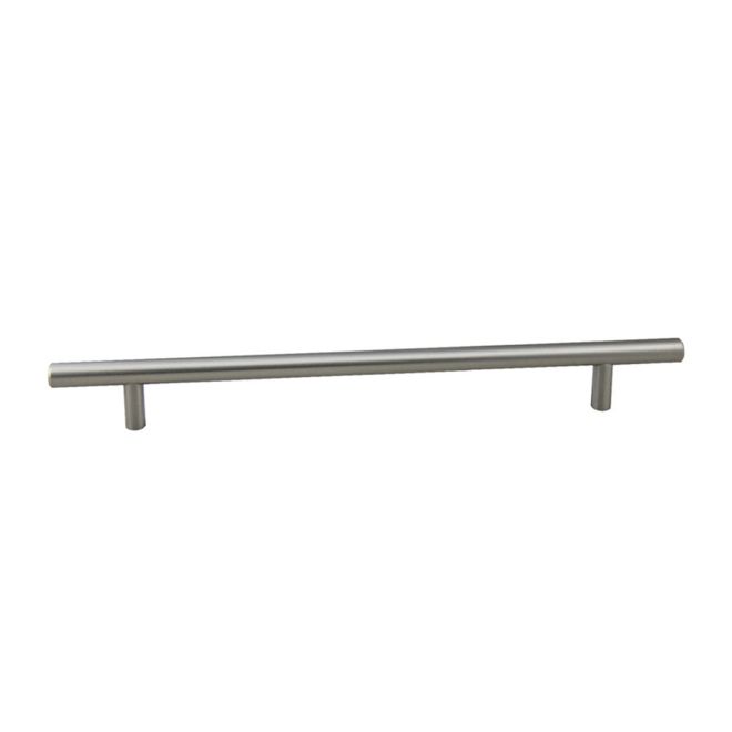 Crown CHP128SN 28″ Satin Nickel Bar Cabinet Pull, 25″ Center-to-Center
