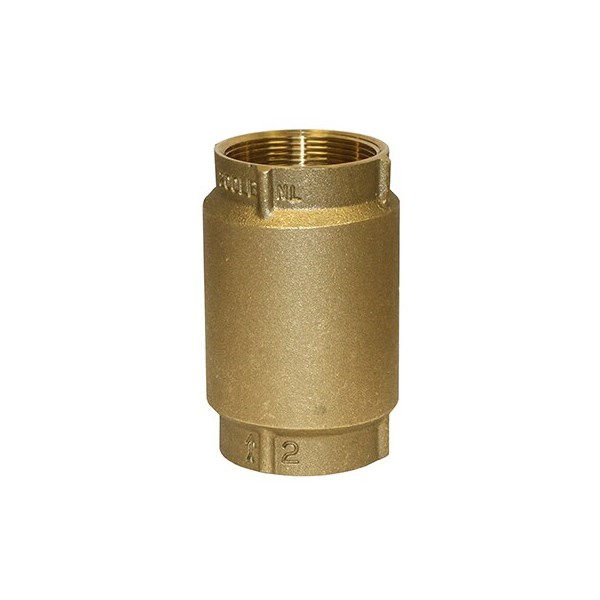 Merrill CVNL200 700 Series 2″ Brass Check Valve (No Lead) with No-Spin Poppet