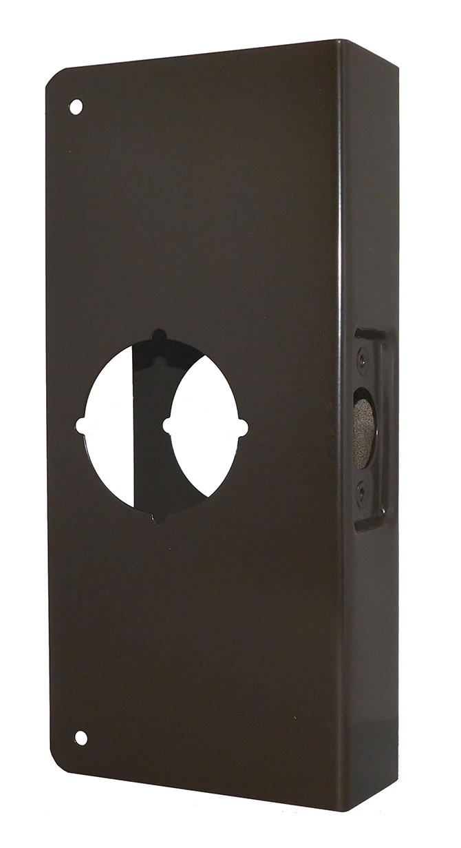 Don-Jo CW310B Classic Wrap-Around for Cylindrical Locks, 2-3/4″ Backset, Oil Rubbed Bronze