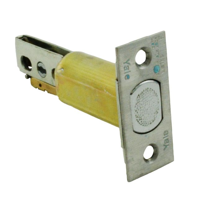 Accentra D34630 2-3/4″ Backset Square Corner Deadbolt Latch US32D Satin Stainless Steel
