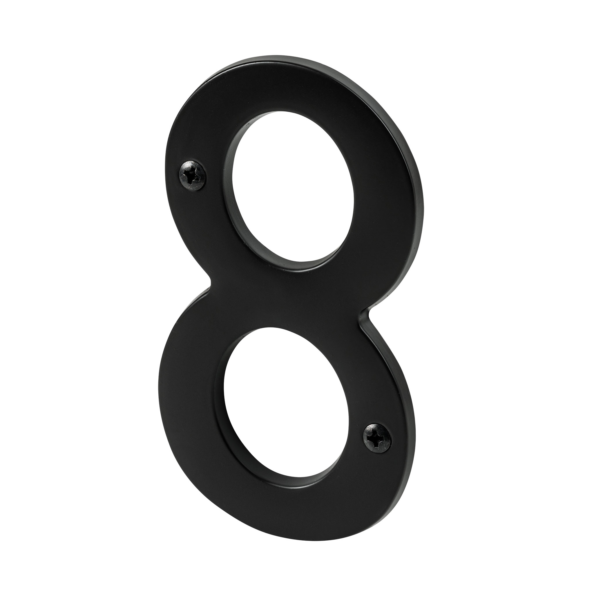 Pamex DD074S8BL Pamex 4″ Heavy Duty House Number 8 – Matte Black Finish