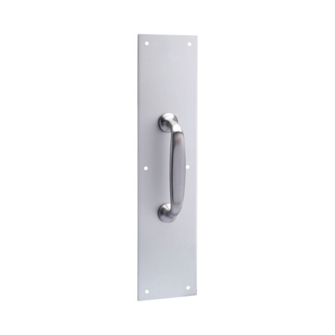 Pamex DD0920135SN Pamex 3.5″ x 15″ Solid Brass Pull Plate, Satin Nickel Finish