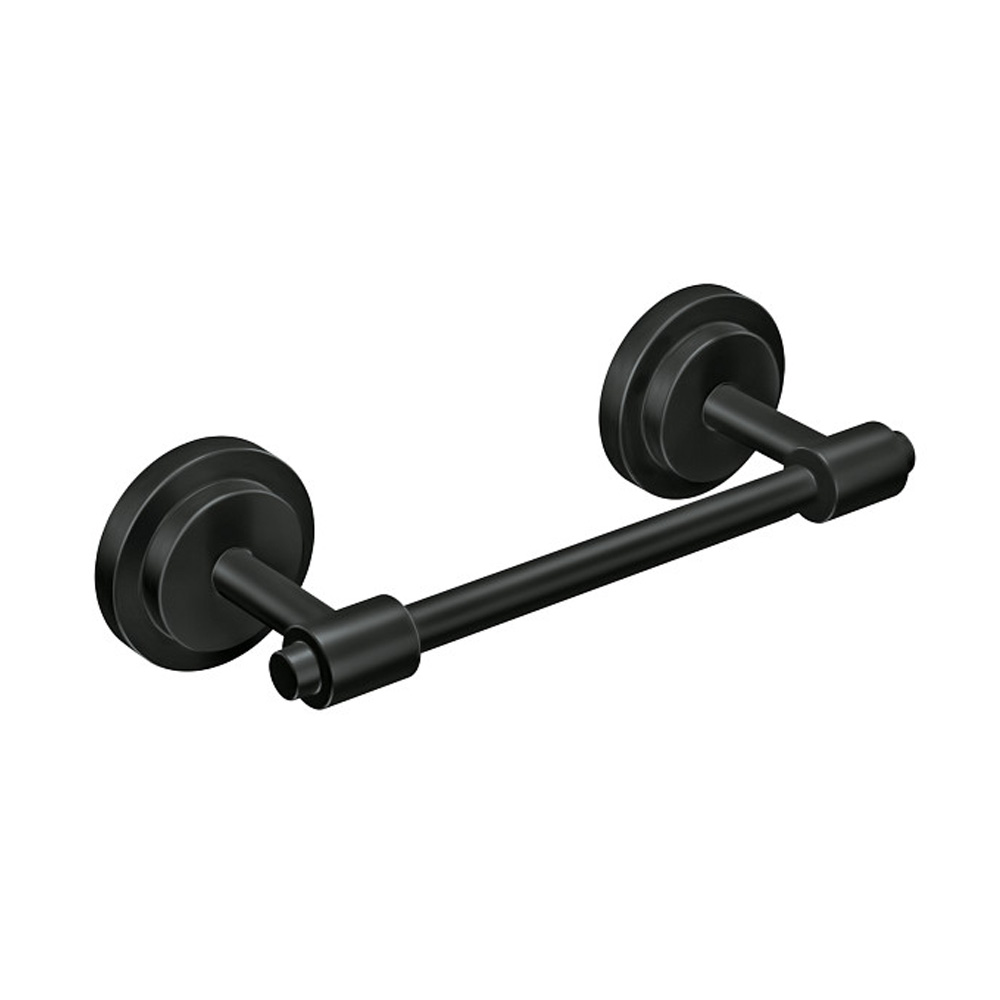 Moen DN0708BL Iso Matte Black Pivoting Toilet Paper Holder