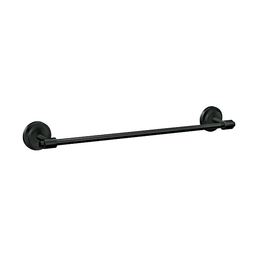 Moen DN0724BL Iso 24″ Matte Black Towel Bar