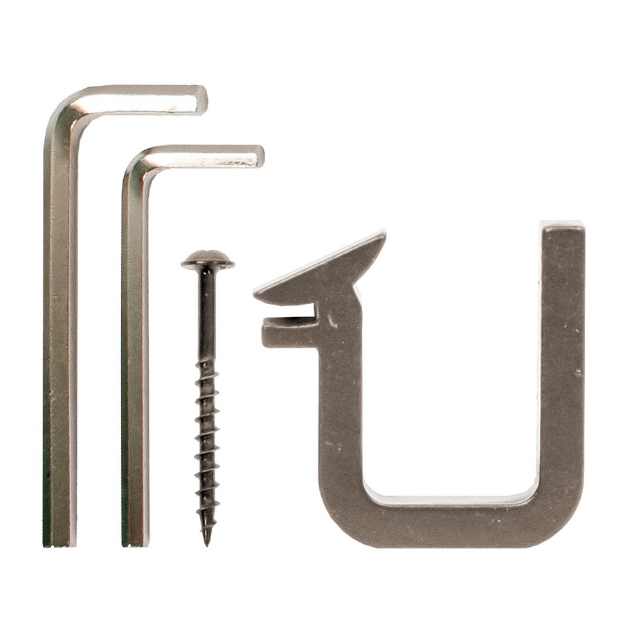 E-Glide Vertical Bracket Kit Satin Nickel Customer Service Hardware EG.301.02