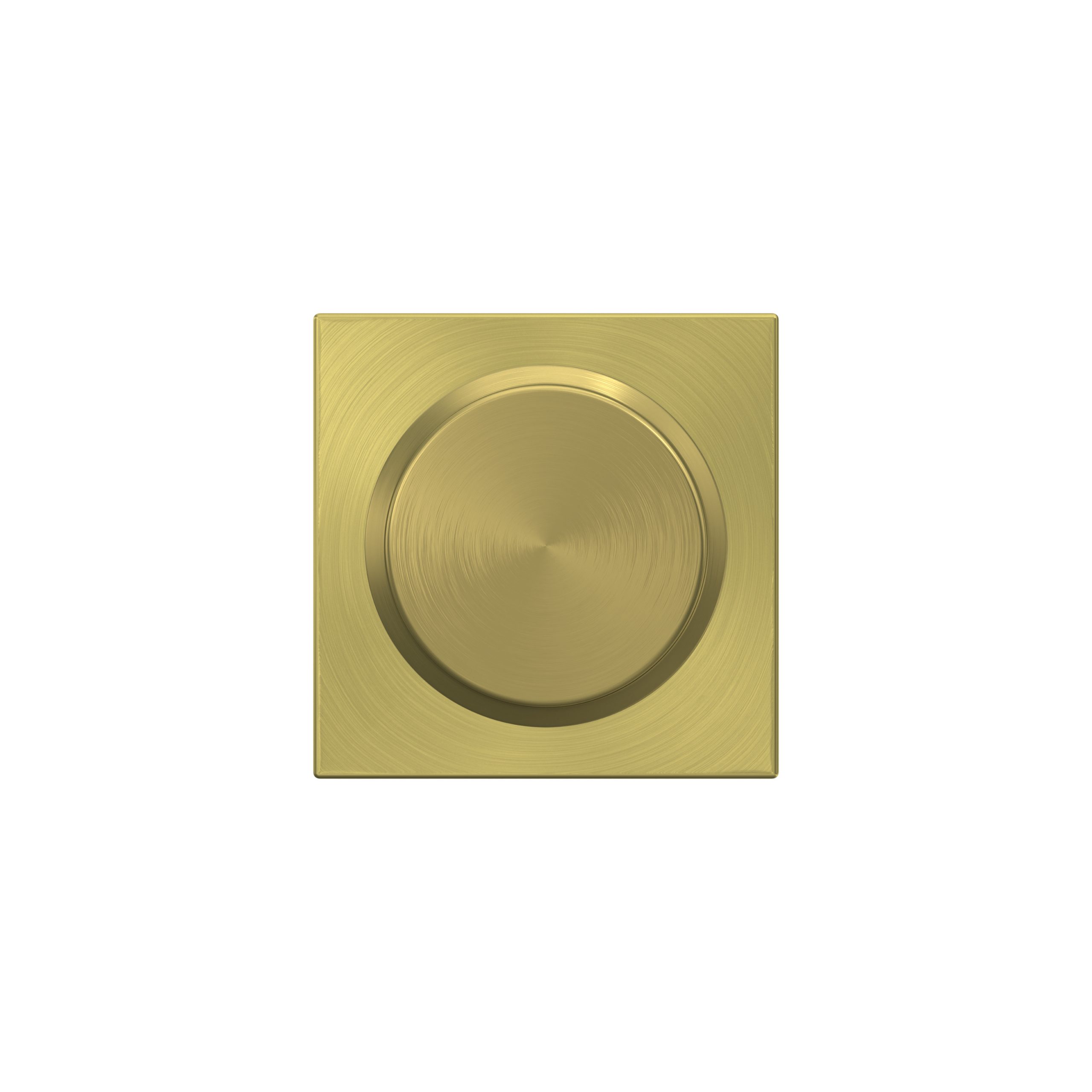 Schlage F10BWE608COL Bowery Knob with Collins Rose Passage Lock, Satin Brass Finish
