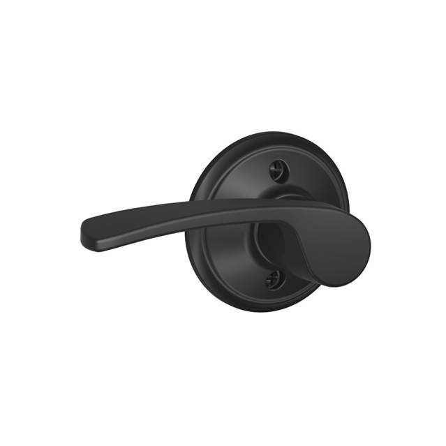 Schlage F59MER622LH Merano Left Hand Active Trim with 12326 Latch 10269 Strikes, Matte Black