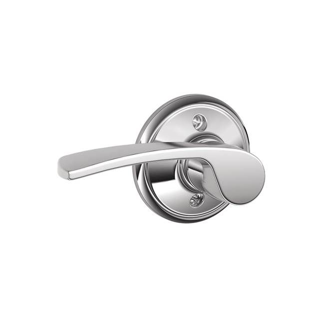 Schlage F59MER625RH Right Hand Merano Lever Active Trim, 12326 Latch, 10269 Strikes, Chrome