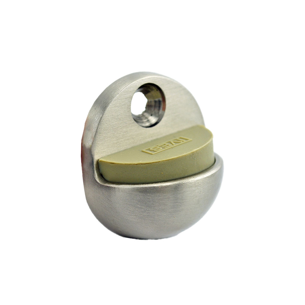 Ives FS43615 Brass 1″ Floor Dome Stop – Satin Nickel Finish