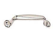 Country Pull 4″ Center to Center Polished Nickel Schaub 742-PN
