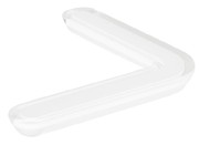 Next Pull 160mm Center to Center Transparent White R. Christensen 9788-7000-P