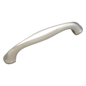 Manor House Pull 3″ Center to Center Satin Nickel Hickory Hardware P577-SN