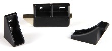Double Door Latch, Black CompX Timberline DL200-BLK