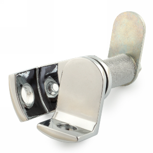 Padlockable Cam Lock, Satin Chrome, Olympus Lock DCP-26D