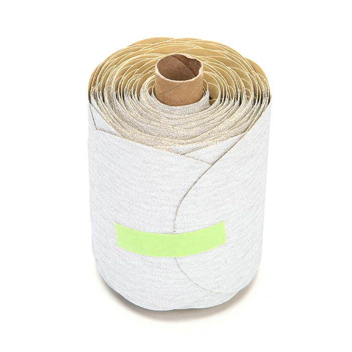 5″ Abrasive Disc Roll Silicon Carbide on A-Weight Paper No Hole PSA 80 Grit 3M 51141277752