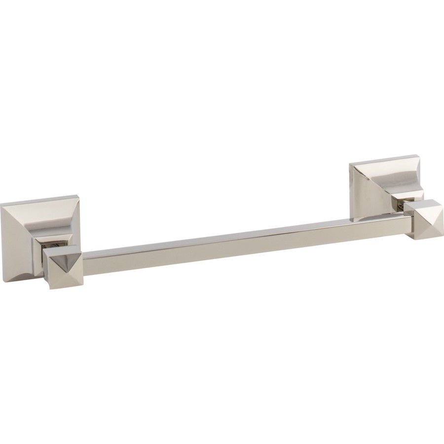 Gratitude Single Towel Bar 12″ Center to Center Polished Nickel Atlas Homewares GRATR300-PN